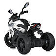 Дитячий електромотоцикл Bambi Motor (білий колір), фото 4