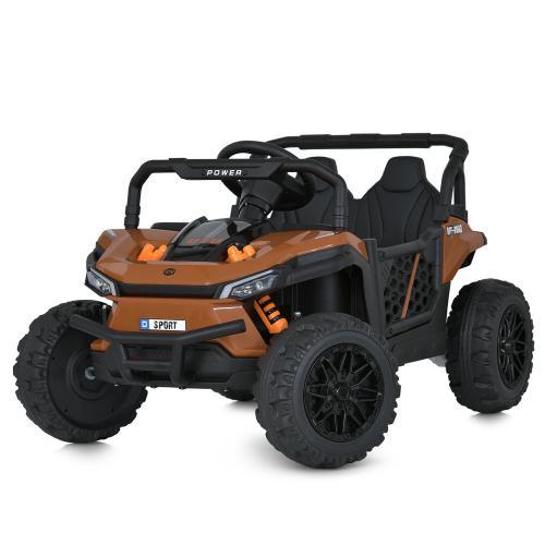 Дитячий електромобіль Багі UTV Power Bambi Racer 24V (коричневий колір), фото 1