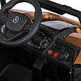 Дитячий електромобіль Багі UTV Power Bambi Racer 24V (коричневий колір), фото 7