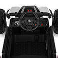 Дитячий електромобіль Багі 4x4 (білий колір) 4 мотори, 12V, EVA колеса, фото 5
