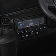 Дитячий електромобіль Toyota Land Cruiser 24V (чорний колір) | Джип на акумуляторі з пультом, музикою та світлом, фото 5