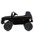 Дитячий електромобіль Toyota Land Cruiser 24V (чорний колір) | Джип на акумуляторі з пультом, музикою та світлом, фото 6