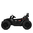 Дитячий електромобіль Багі 4x4 (чорний колір) 4 мотори, 12V, EVA колеса, фото 6