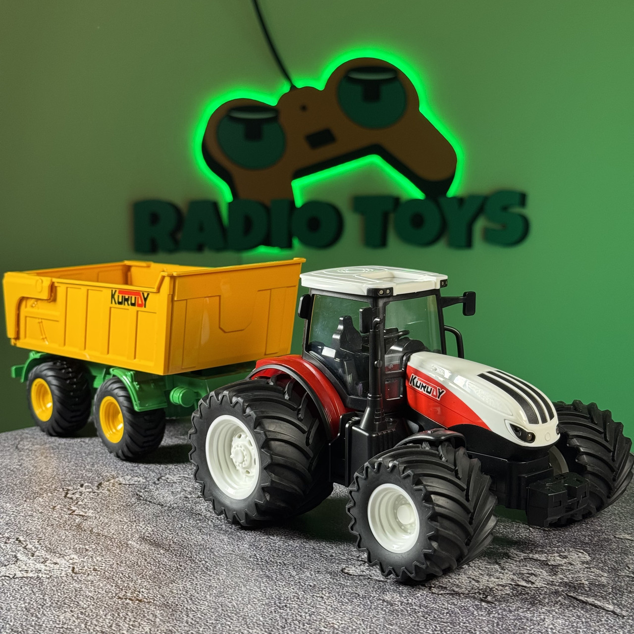Трактор на радіокеруванні New Holland | Трактор на пульті | Машинка на радіоуправлінні, фото 1