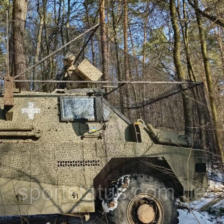 Загороджувальна сітка D 2мм вічко 3см 4см 5см осередок загороджувальна захисна для спортзалів стадіонів