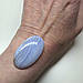 Сапфірин – кабошон 70 ct, пейзажний блакитний агат для створення ювелірних прикрас, фото 7