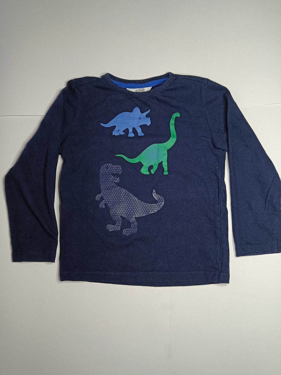 Футболка для хлопчика Kids Динозаври синя, 4-5 років, 110 см