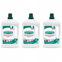 Добавка миюча SANYTOL Білі квіти 1 л 3 шт.