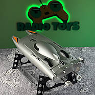 Катер на радіокеруванні Azov Thunder Сірий | Човен на пульті управління | Корабель на радіоуправлінні, фото 2