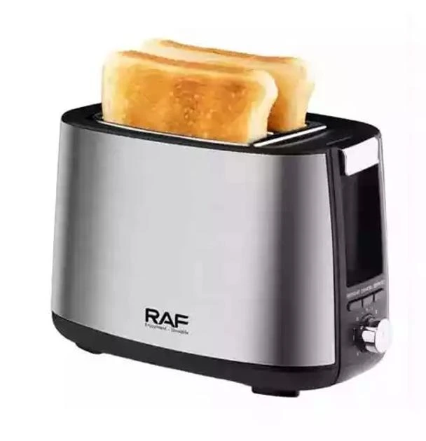 Електричний автоматичний тостер на 2 відділення RAF R-507 750 Вт, із 7 рівнями підсмажування