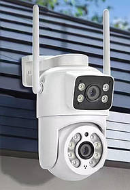 Камера поворотна на 2 лінзи 2*3mp. WI-FI, q13 (app: ICSEE)