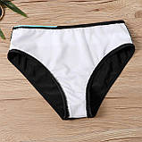 Роздільний жіночий купальник з переплетами – роздільна модель для моря, універсальний фасон і зручна посадка, фото 6