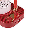 Дитяча лампа нічник із проекцією зоряного неба 3.2 Вт червона UP180R, фото 5