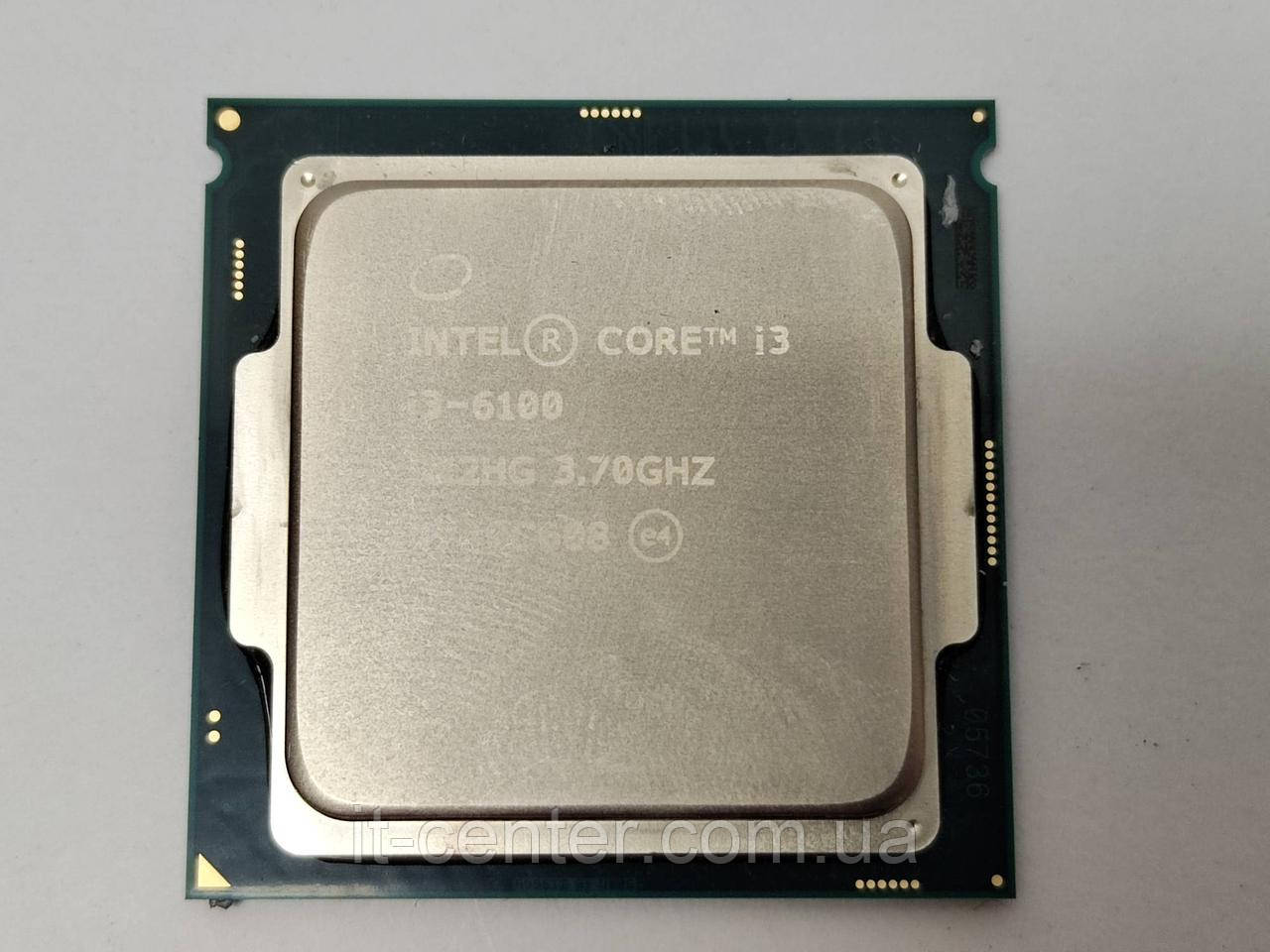 Процесор Intel Core i3-6100 3.70GHz/3MB/8GT/s (SR2HG) s1151, tray (Б.В.)