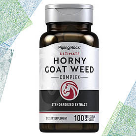 Бустер тестостерону Piping Rock Horny Goad Weed Complex 100 капсул