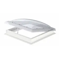 Вікно для пласкої покрівлі VELUX СVP 0073U + ISD 0100/0000, з ручним керуванням, купол матовий або прозорий