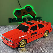 Дрифт машинка BMW Е30 на радіокеруванні Червона | Машинка для дрифту БМВ на радіоуправлінні | На акумуляторі, фото 8