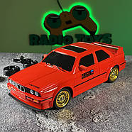 Дрифт машинка BMW Е30 на радіокеруванні Червона | Машинка для дрифту БМВ на радіоуправлінні | На акумуляторі, фото 6