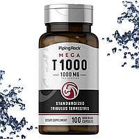 Бустер Тестостерону Piping Mega Rock T1000 Tribulus Terrestris 1000 мг на порцію 100 капсул