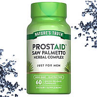 Добавка для простати Nature's Truth ProstAid Saw Palmetto Herbal Complex (Пальметто) 60 капсул