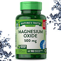 Магній Оксид Nature's Truth Magnesium Oxide 500 мг 90 капсул