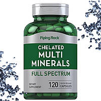 Комплекс Piping Rock Multi Minerals Chelated 120 капсул