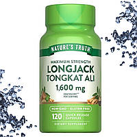 Бустер Тістостерону Nature's Truth Longjack (Лонгджек) 1600 мг на порцію, 120 капсул