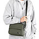 Сумка-мессенджер мужская Lesko 087-1 Green через плечо практичная повседневная 1шт - фото 2 - id-p2566866857