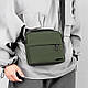 Сумка через плечо мужская Lesko 087 Green вместительная на несколько отделений 1шт - фото 2 - id-p2566873524