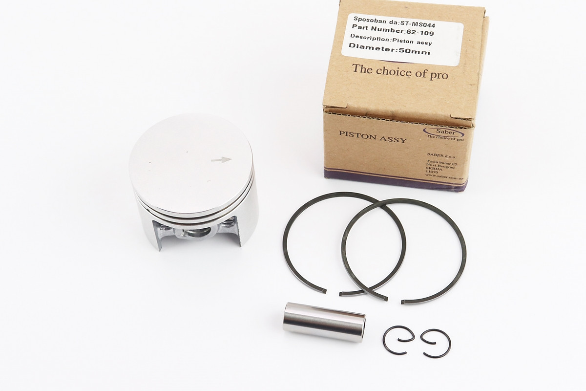 Поршень к-кт MS-460 52mm (палець 12mm), YT-203691