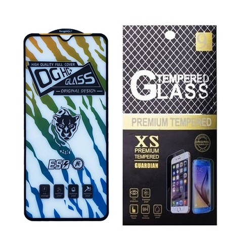 Захисне скло OG Yongpoly для Xiaomi Redmi 9A / 9AT / 9C / 10A, 9H з чорною рамкою