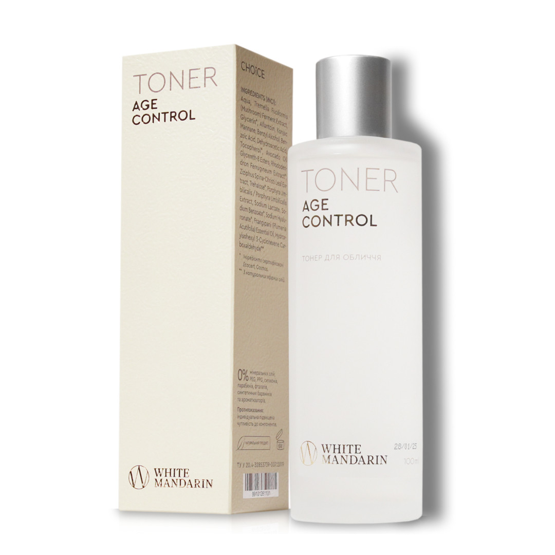 Тонер для обличчя Тонізація / Омолодження Toner AGE CONTROL White Mandarin 100 мл (99101261101)