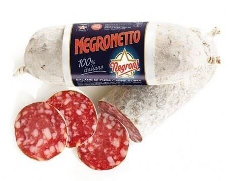 Ковбаса салямі Negroni Negronetto сиров'ялена 220 г Італія