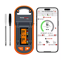 Бездротовий термометр ThermoPro TP972 TempSpike Plus з 2 щупами, Bluetooth 5.2 (180 метрів), -10 °C до +300 °C