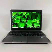 Ноутбук Б-клас HP ZBook 15 G5/ 15.6" (1920x1080)/ Core i7-8850H/ 16 GB RAM/ 512 GB SSD/ Quadro P1000 4GB, фото 3
