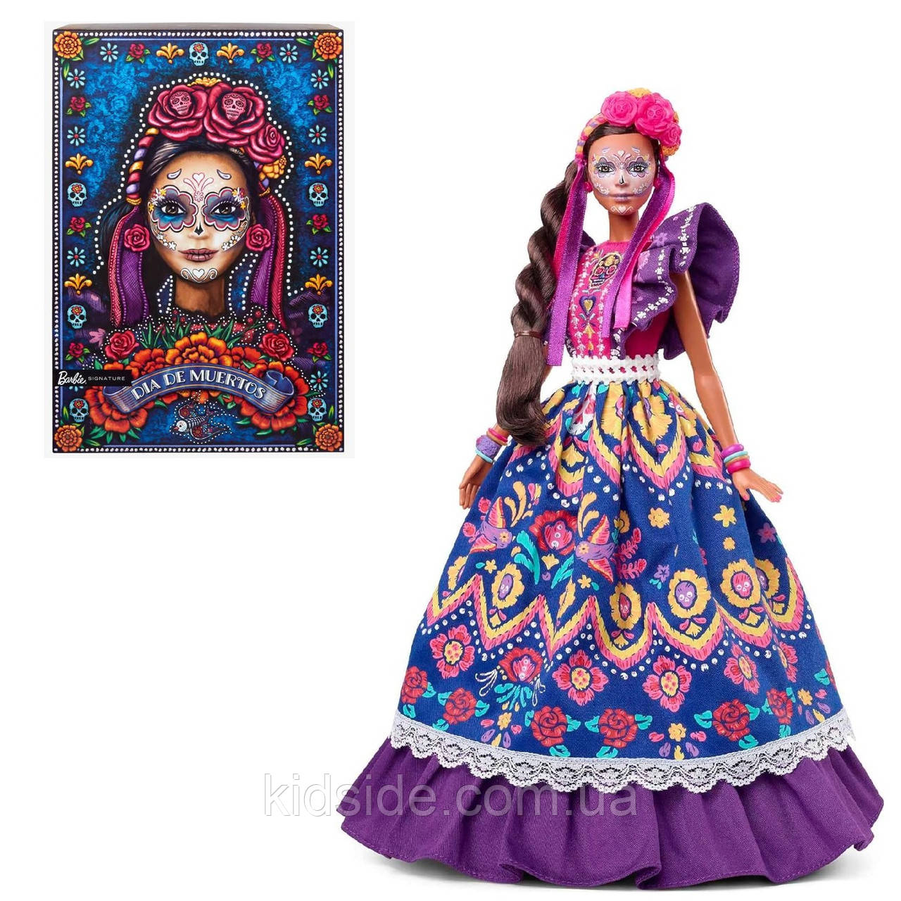 Barbie Dia De Muertos HBY09 Лялька Барбі Колекційна День мертвих 2022