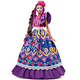 Barbie Dia De Muertos HBY09 Лялька Барбі Колекційна День мертвих 2022, фото 3