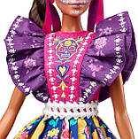 Barbie Dia De Muertos HBY09 Лялька Барбі Колекційна День мертвих 2022, фото 6