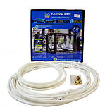 Система туманоутворення для альтанки 9 м з 11 латунними форсунками, охолодження та зволоження повітря, фото 2