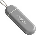 Міні кишенькова таблетниця, органайзер на 3 комірки Storage, сірий, фото 3