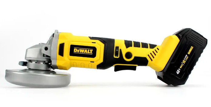Акумуляторна безщіткова кутошліфувальна машина DEWALT DCG405N + АКБ і Зу