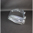 Пластикове скло фари Skoda Octavia A7 (5E) 2013-2017 ліве (водійське), фото 3