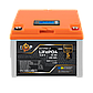 Акумулятор LP LiFePO4 12,8V - 32 Ah (410Wh) (BMS 50А/25A) пластик LCD, фото 3