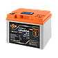 Акумулятор LP LiFePO4 для ДБЖ LCD 12V (12,8V) - 50 Ah (640Wh) (BMS 50A/25A) пластик, фото 3