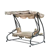 Гойдалка садова GardenLine KRE0760 бежева 210x120x170 см