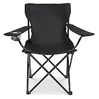 Туристичний стілець розкладний 50x50x80 см GardenLine LEZ5885 чорний