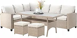 Комплект садових меблів Garden Line CESME бежевий ABI3516
