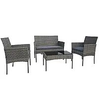 Комплект садових меблів Garden Line SAD3476 сірий