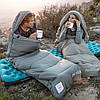 Спальник з капюшоном Naturehike M180 NH20MSD02, правий, сірий, фото 9