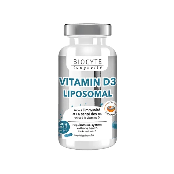 Biocyte Vitamine D3 Liposomal Вітамін D3 у ліпосомальній формі, 30 капсул